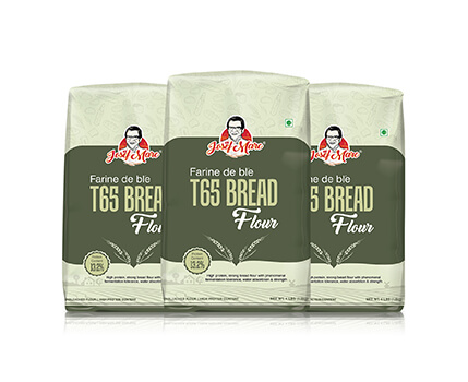 T65 Bread flour (Pack Of 3)