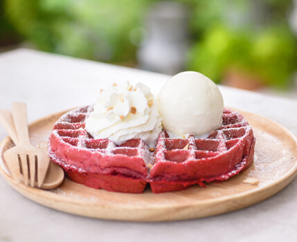 RED VELVET WAFFLE MIX